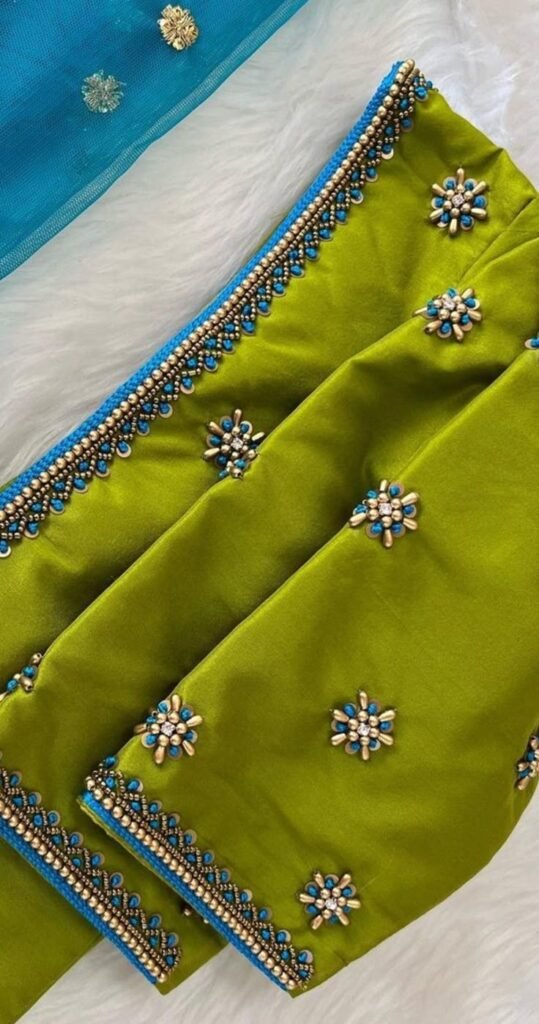 Simple Blouse Work With Price Simple Blouse Work With Price