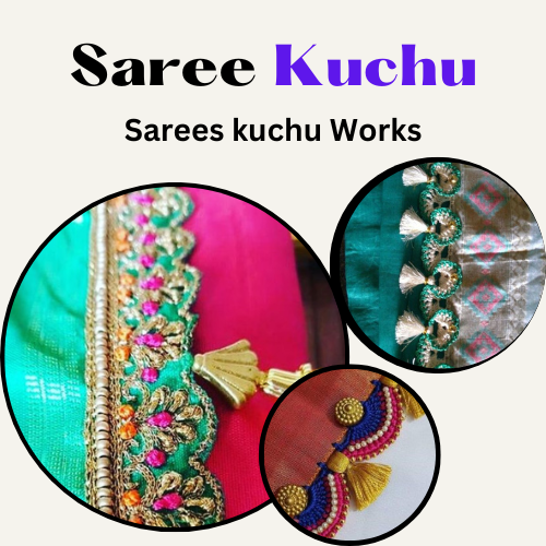 Saree Kuchu work - Tumakuru Saniya fashion