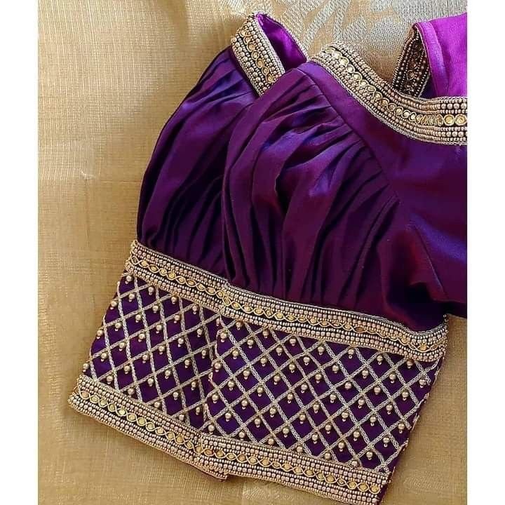 Puff Sleeve Blouse Aari Work Puff Sleeve Blouse Aari Work