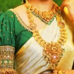 Embroidery Work Blouse Puff Sleeve Blouse Aari Work