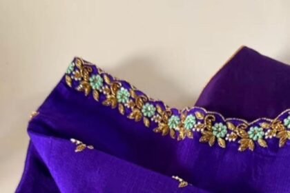 Bridal Blouse Design With Stitching